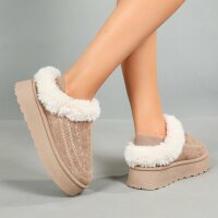 Damen Pantoletten - khaki