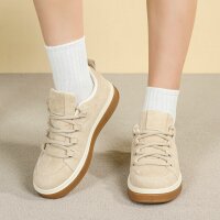 Damen Low-Sneakers - beige