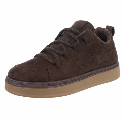 Damen Low-Sneakers - brown