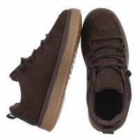Damen Low-Sneakers - brown