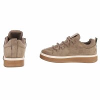 Damen Low-Sneakers - khaki