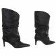 Damen High-Heel Stiefeletten - black