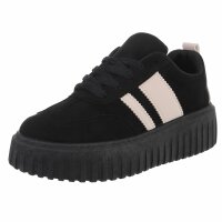 Damen Low-Sneakers - black