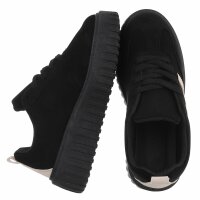 Damen Low-Sneakers - black