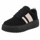 Damen Low-Sneakers - black