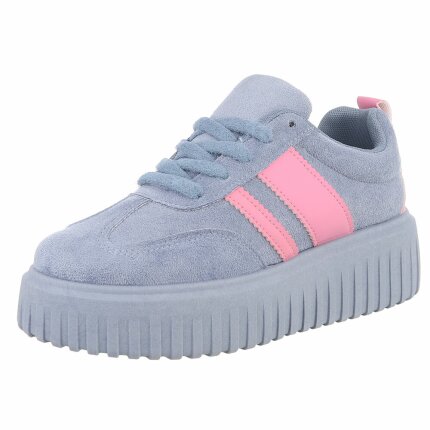 Damen Low-Sneakers - blue