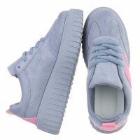 Damen Low-Sneakers - blue