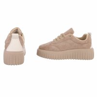 Damen Low-Sneakers - khaki