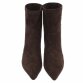 Damen Klassische Stiefeletten - brownsuede