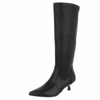 Damen Klassische Stiefel - blackpu
