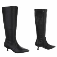 Damen Klassische Stiefel - blackpu