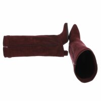 Damen High-Heel Stiefel - winesuede
