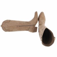 Damen Western- & Bikerboots - khakisuede