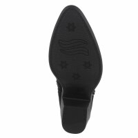 Damen Western- & Bikerboots - blacksuede
