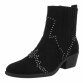 Damen Western- & Bikerboots - blacksuede
