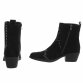 Damen Western- & Bikerboots - blacksuede