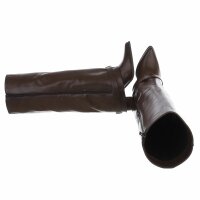 Damen High-Heel Stiefel - brownpu