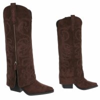 Damen Western- & Bikerboots - brown