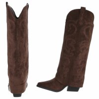 Damen Western- & Bikerboots - brown