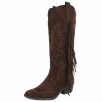 Damen Western- & Bikerboots - brown