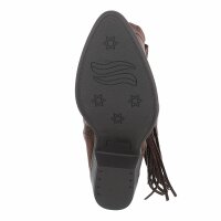 Damen Western- & Bikerboots - brown