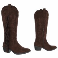 Damen Western- & Bikerboots - brown