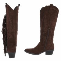 Damen Western- & Bikerboots - brown