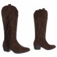 Damen Western- & Bikerboots - brown