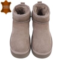 Damen Winterstiefeletten - khaki