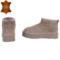 Damen Winterstiefeletten - khaki