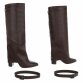 Damen High-Heel Stiefel - brown