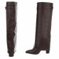 Damen High-Heel Stiefel - brown