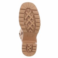Damen High-Heel Stiefeletten - camel