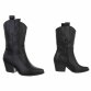 Damen Western- & Bikerboots - black