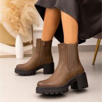 Damen Chelsea Boots - khaki