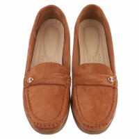 Damen Mokassins - camel