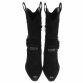 Damen Western- & Bikerboots - black