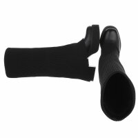Damen High-Heel Stiefeletten - black
