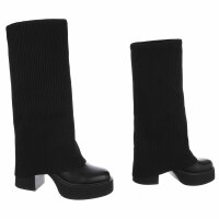 Damen High-Heel Stiefeletten - black
