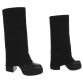 Damen High-Heel Stiefeletten - black