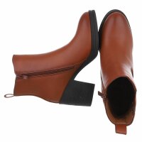 Damen Chelsea Boots - camel