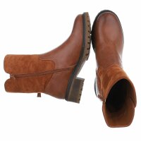 Damen Klassische Stiefeletten - camel
