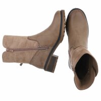 Damen Klassische Stiefeletten - khaki