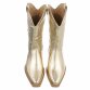 Damen Western- & Bikerboots - gold
