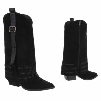 Damen Western- & Bikerboots - black