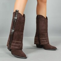 Damen Western- & Bikerboots - brown