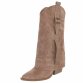 Damen Western- & Bikerboots - khaki