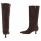 Damen High-Heel Stiefel - brown