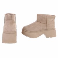 Damen Winterstiefeletten - khaki