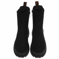 Damen Chelsea Boots - blackleopard